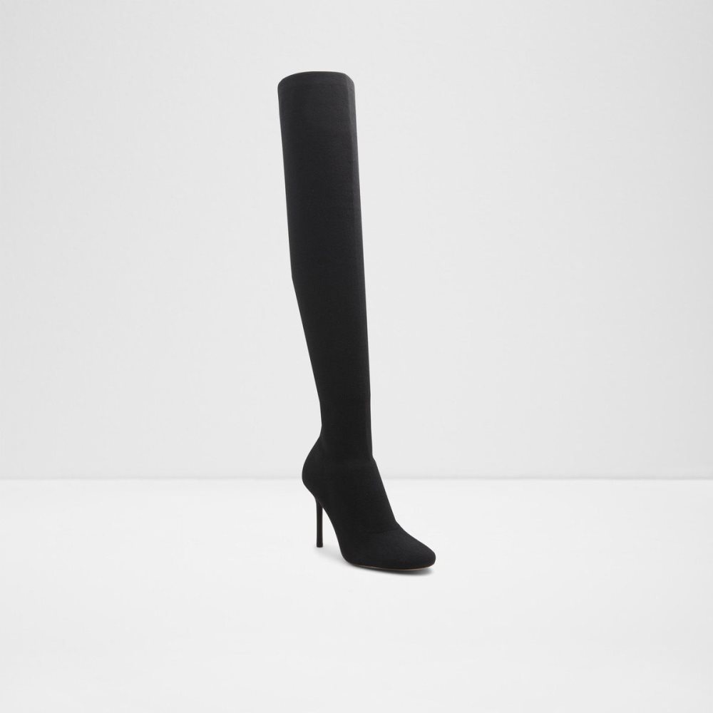 Dámské Boty Aldo Halobrennon Over-the-knee boot - Stiletto heel Černé | 47351JFIP