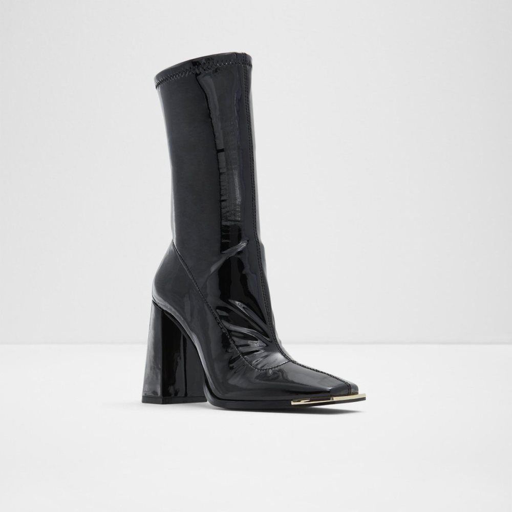 Dámské Boty Aldo Metro Ankle boot - Block heel Černé | 01854HXUT