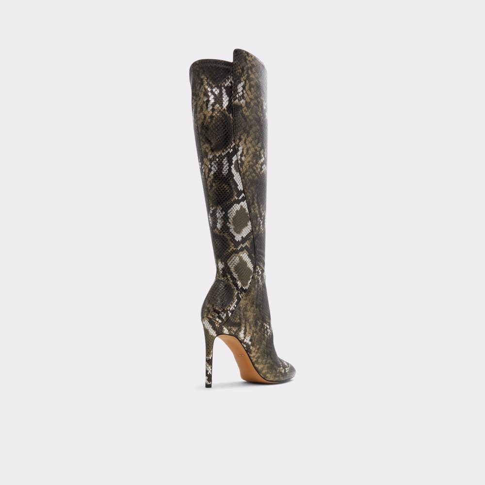 Dámské Boty Aldo Sophialaan Knee-high boot - Stiletto heel Hnědožlutý | 36192LVGA