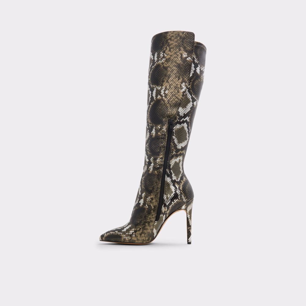 Dámské Boty Aldo Sophialaan Knee-high boot - Stiletto heel Hnědožlutý | 36192LVGA