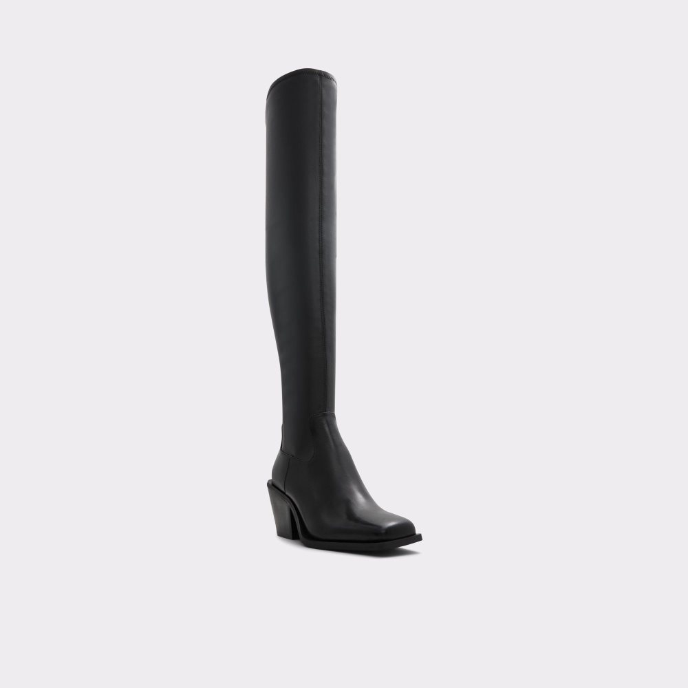 Dámské Boty Aldo Toro Over-the-knee western boot Černé | 87140JETB