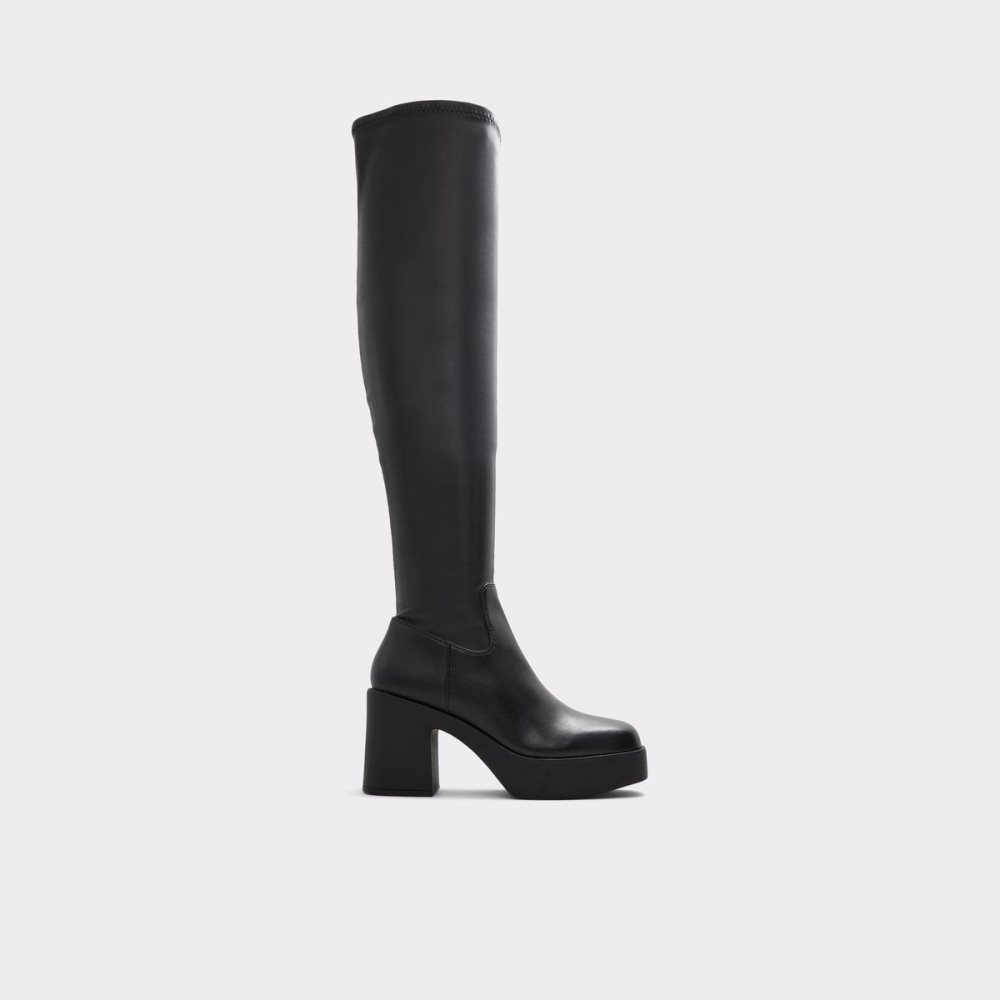 Dámské Boty Aldo Upscale Over-the-knee boot - Lug sole Černé | 64098KDLX