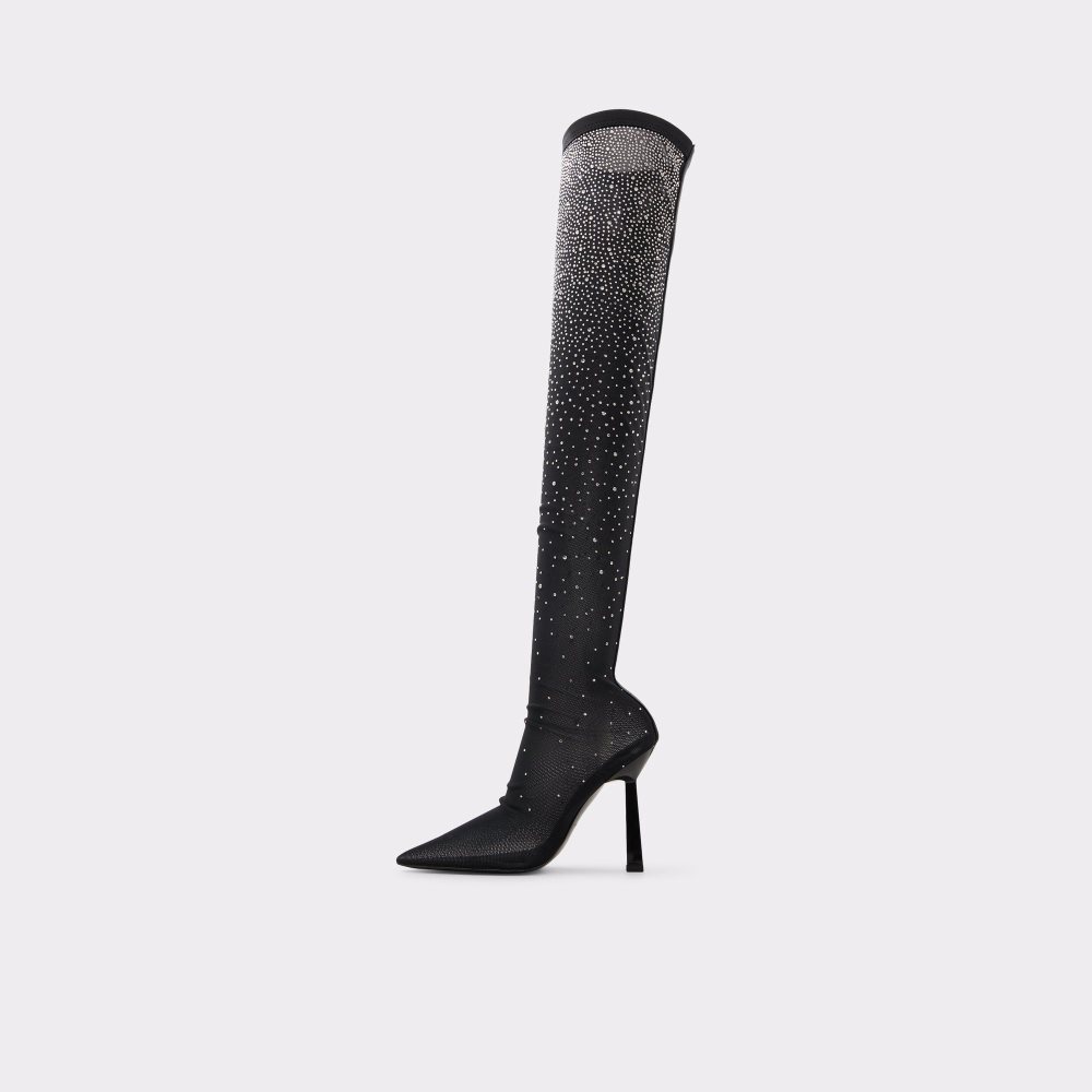 Dámské Boty Aldo Vittoria Over-the-knee boot Černé | 84910KDZH