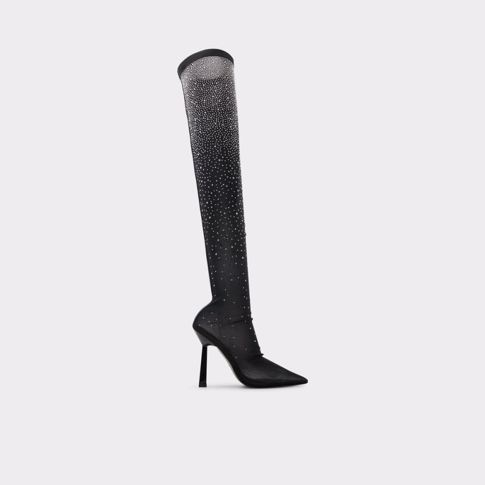 Dámské Boty Aldo Vittoria Over-the-knee boot Černé | 84910KDZH