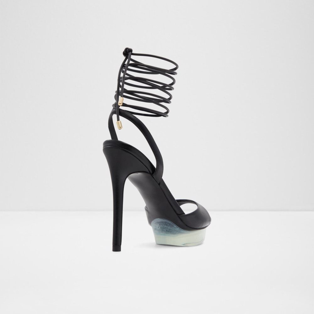 Dámské Boty Na Platformy Aldo Bossis Heeled sandal - Stiletto heel Černé | 31956HDRK