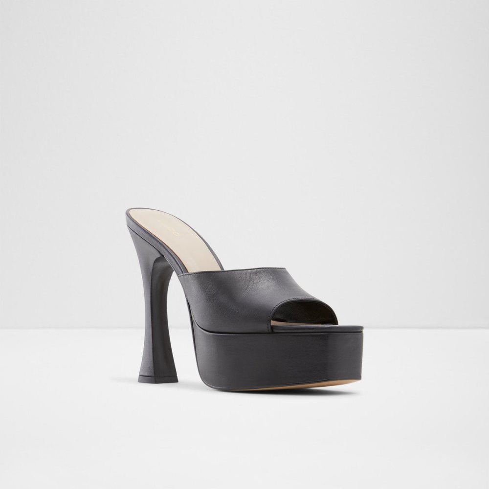 Dámské Boty Na Platformy Aldo Faraah High heel sandal - Block heel Černé | 42903CWSJ