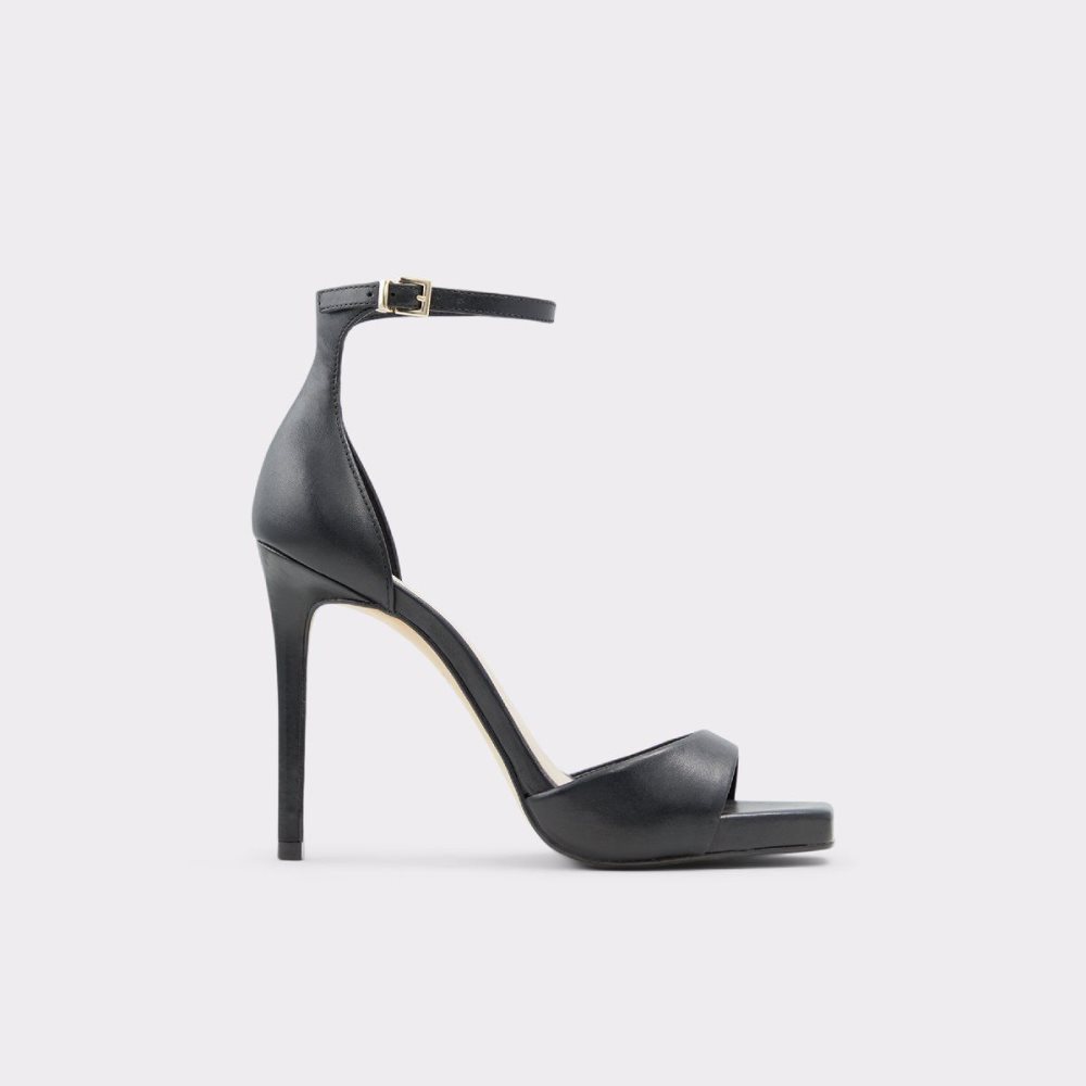 Dámské Boty Na Platformy Aldo Livia High heel sandal - Platform Černé | 17403IADZ