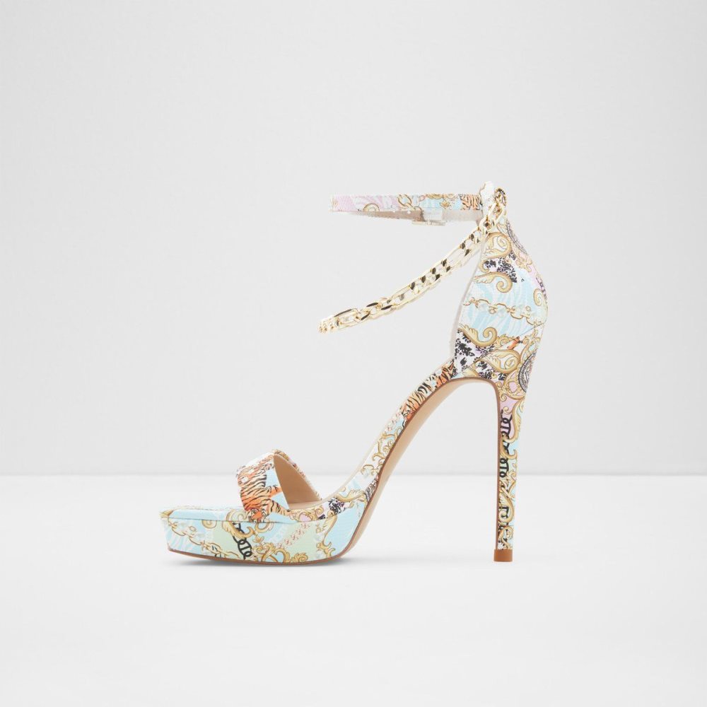 Dámské Boty Na Platformy Aldo Scarlettchain Heeled sandal - Stiletto heel Viacfarebný | 54038DGFW