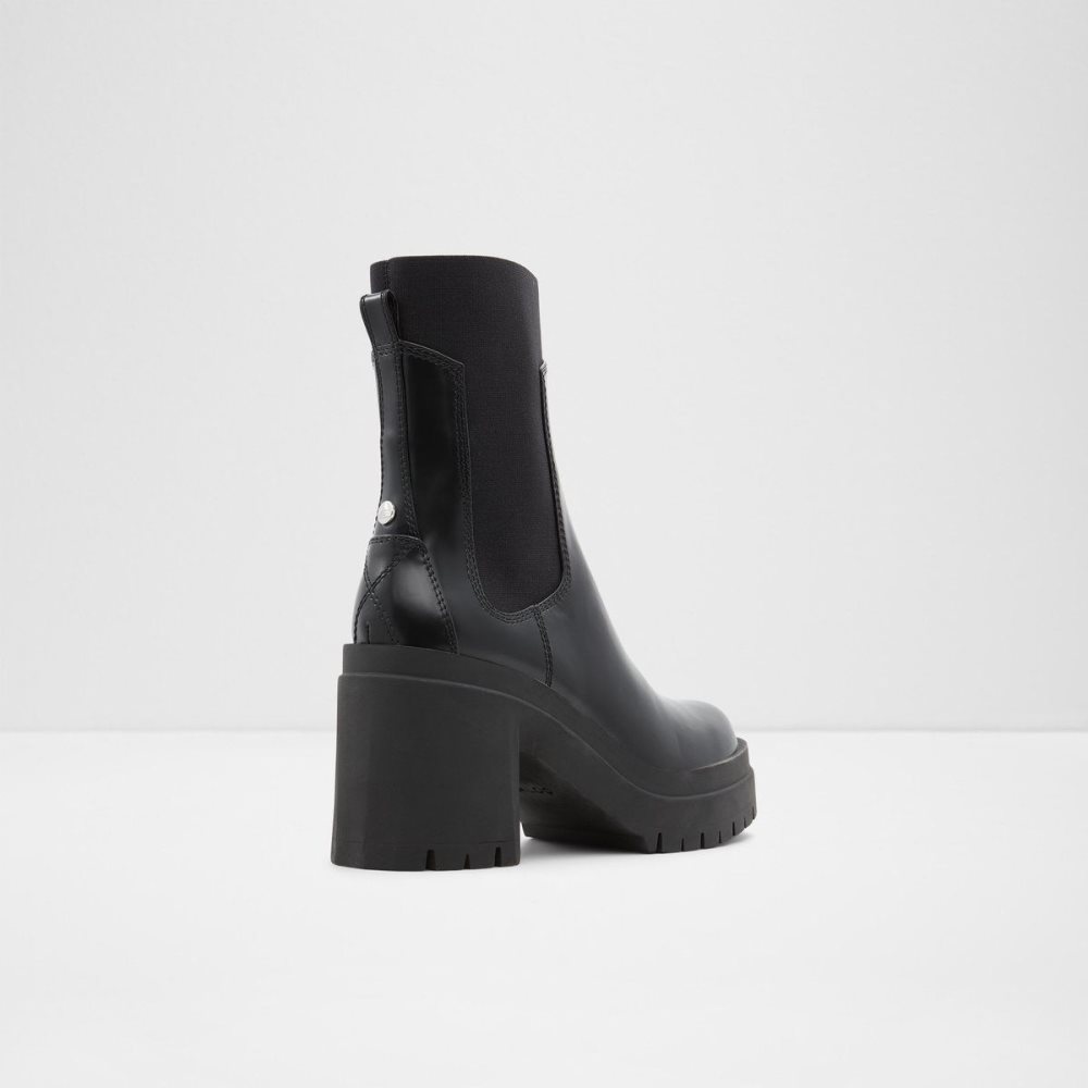 Dámské Chelsea Boty Aldo Bigmood Chelsea boot - Lug sole Černé | 85432PGHY