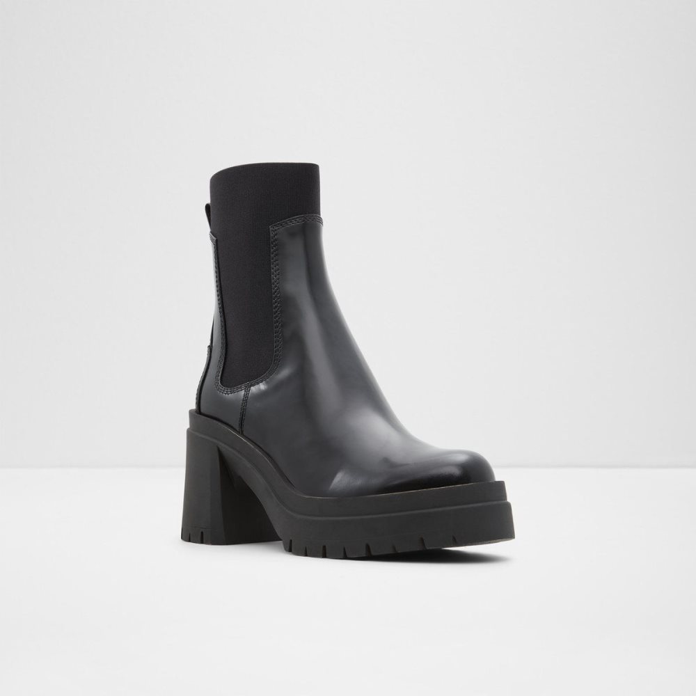 Dámské Chelsea Boty Aldo Bigmood Chelsea boot - Lug sole Černé | 85432PGHY