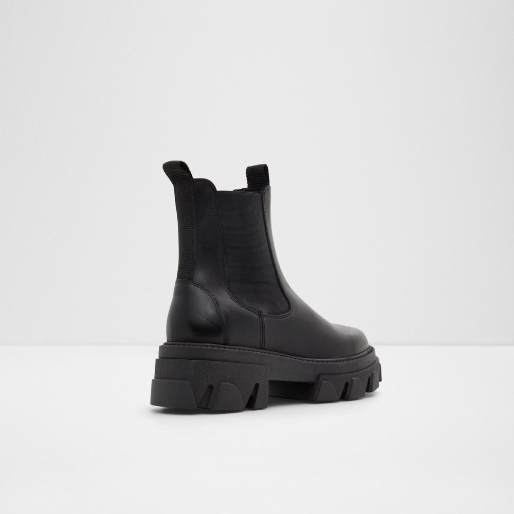 Dámské Chelsea Boty Aldo Bigtrek Chelsea boot - Lug sole Černé | 85109IGCK