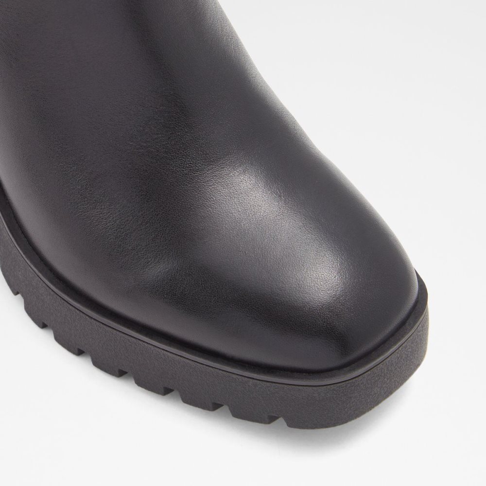 Dámské Chelsea Boty Aldo Chetta Chelsea boot - Lug sole Černé | 92670JFYM