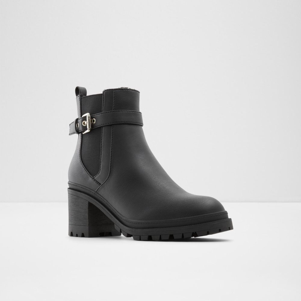 Dámské Chelsea Boty Aldo Qimas Chelsea boot - Lug sole Černé | 38261BMIR