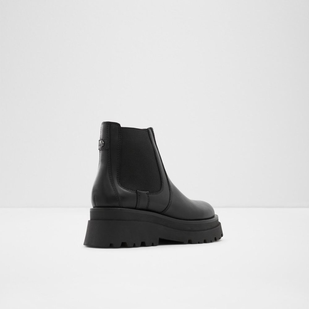 Dámské Chelsea Boty Aldo Stompd Chelsea boot - Lug sole Černé | 81327VHET