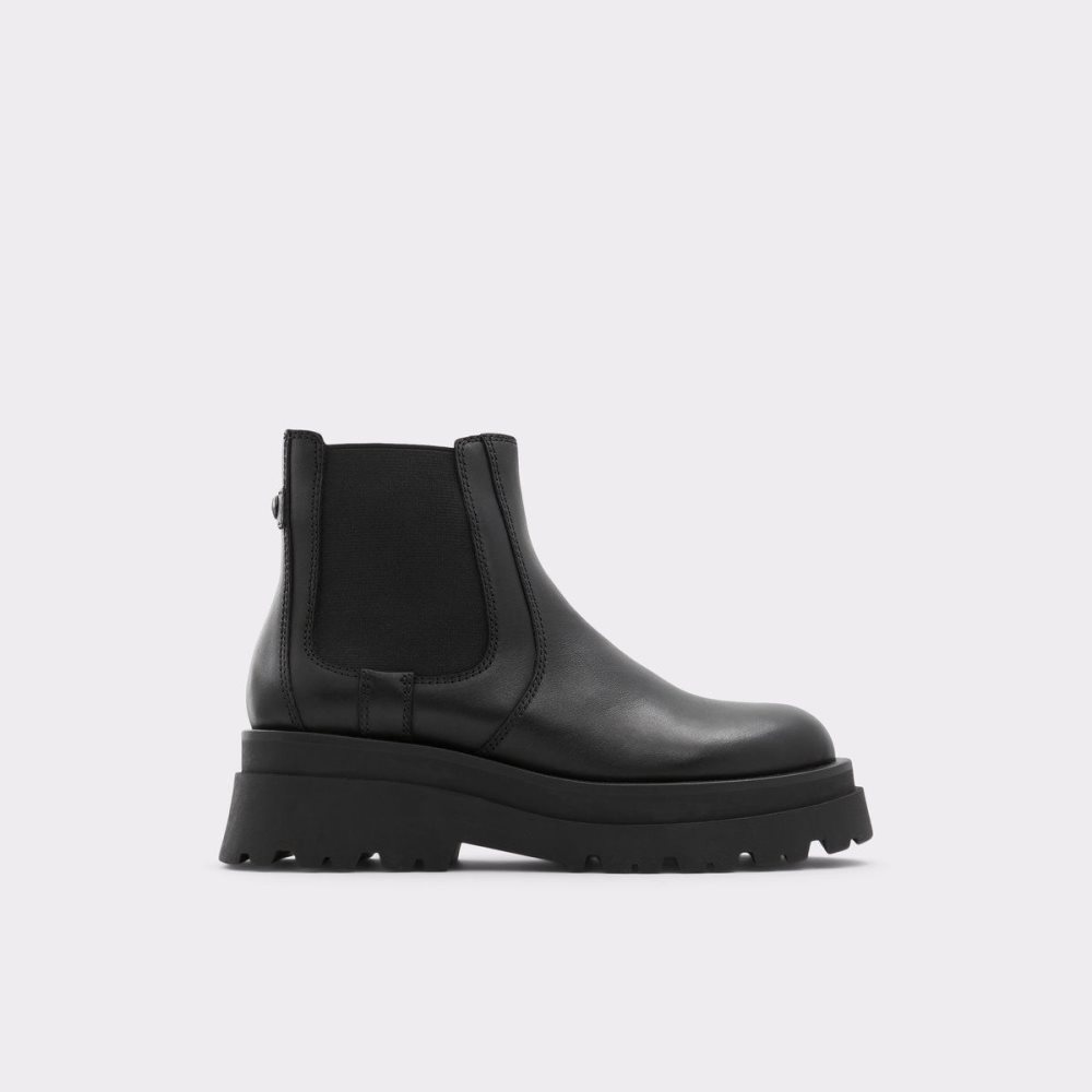 Dámské Chelsea Boty Aldo Stompd Chelsea boot - Lug sole Černé | 81327VHET