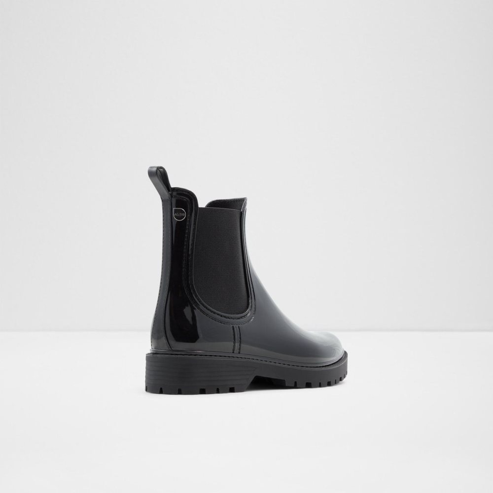 Dámské Chelsea Boty Aldo Storm Rain boots Černé | 94572GZHY