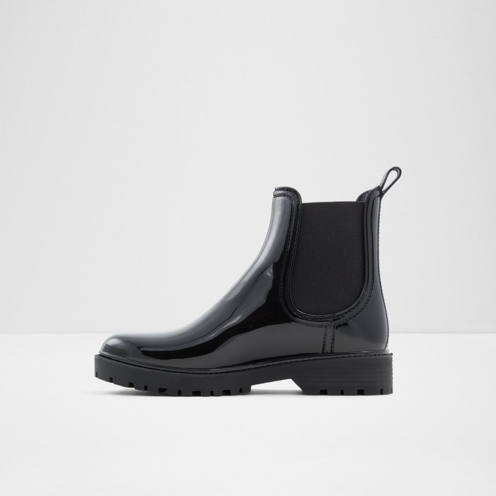 Dámské Chelsea Boty Aldo Storm Rain boots Černé | 94572GZHY