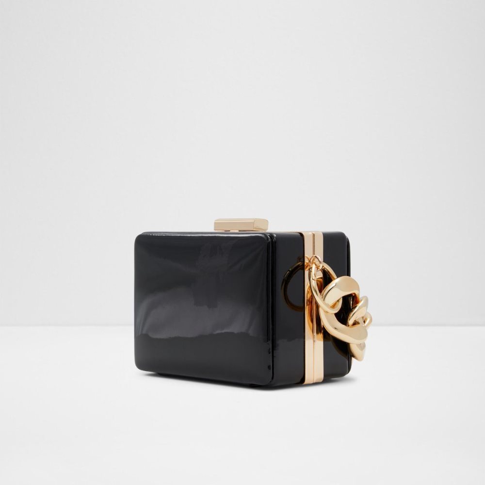 Dámské Clutch Aldo Cubetta Box clutch Černé | 73605VDKT