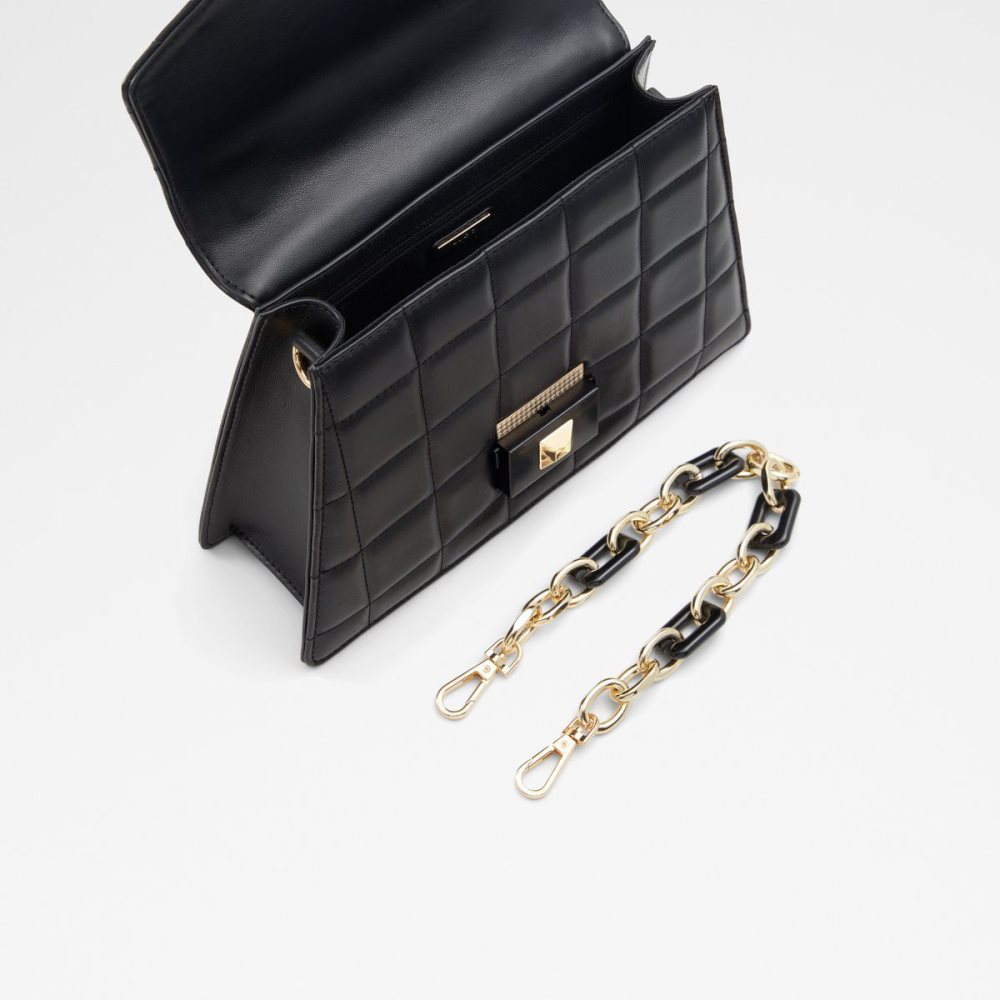 Dámské Clutch Aldo Kamelia Top handle bag Černé | 54960BLOF