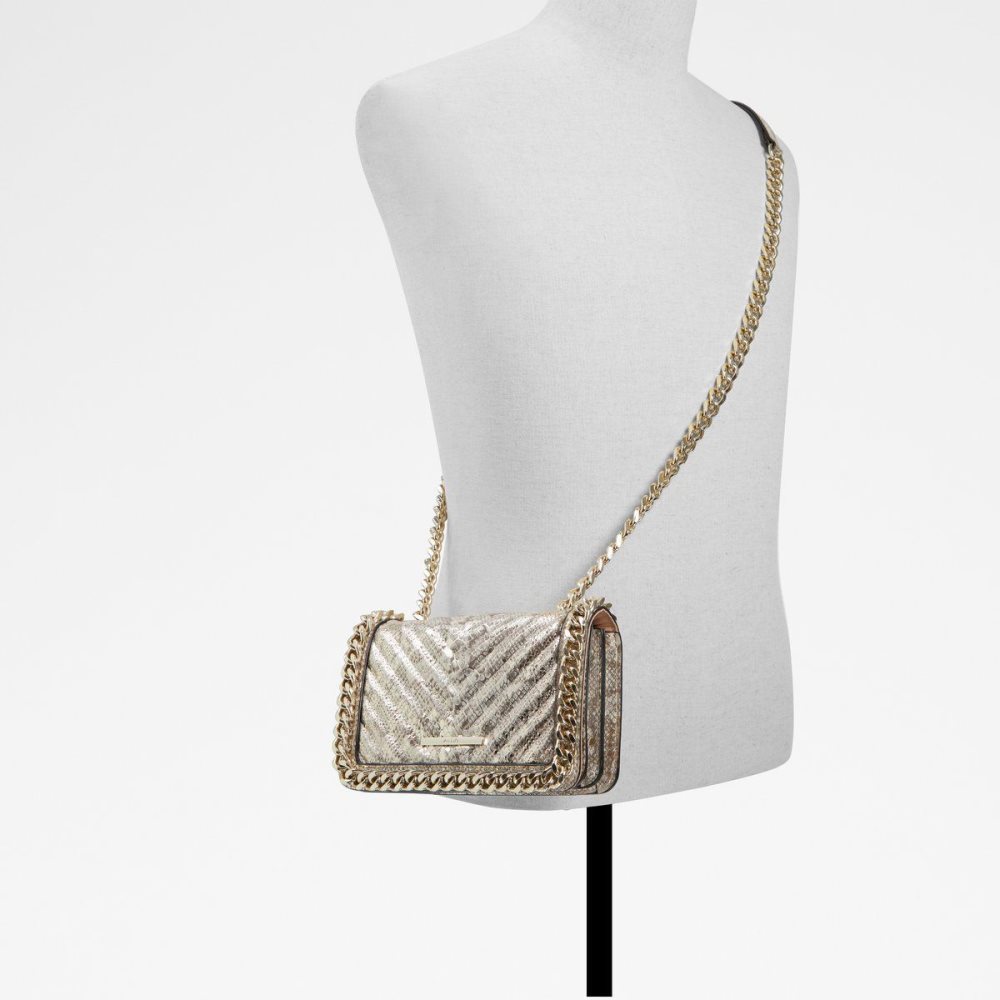 Dámské Clutch Aldo Minigreenx Crossbody bag Zlaté | 35970BJZM