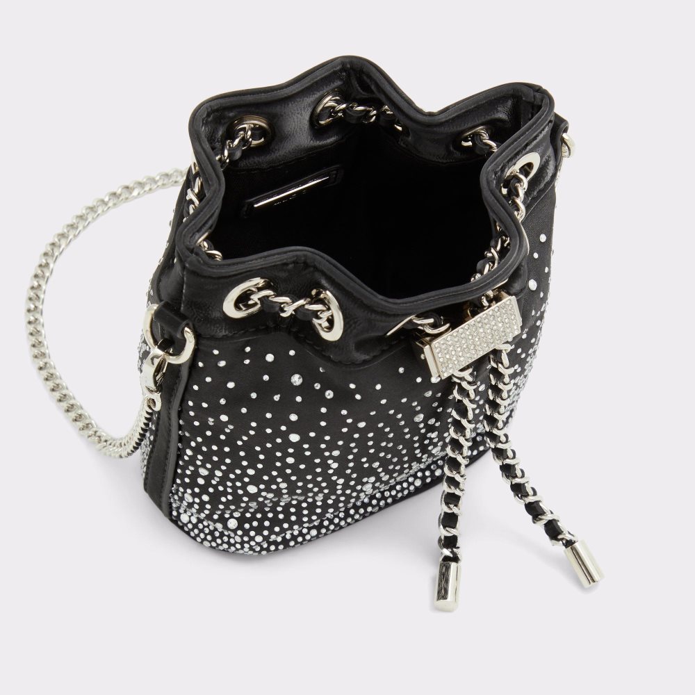 Dámské Clutch Aldo Roxy Bucket bag Černé | 29178XPVS