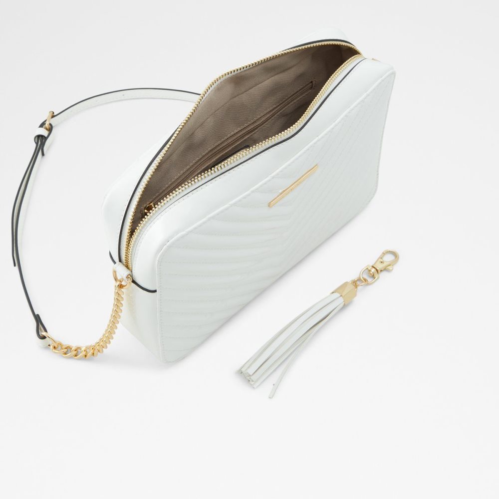 Dámské Crossbody Kabelky Aldo Andressera Crossbody bag Bílé | 78912RMEN