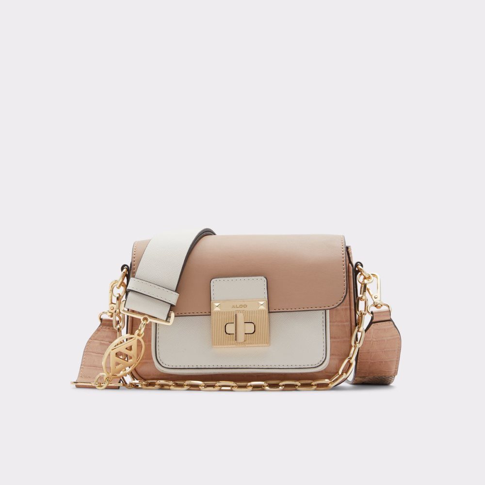 Dámské Crossbody Kabelky Aldo Celestica Crossbody bag Světle Hnědé | 75618TIQG