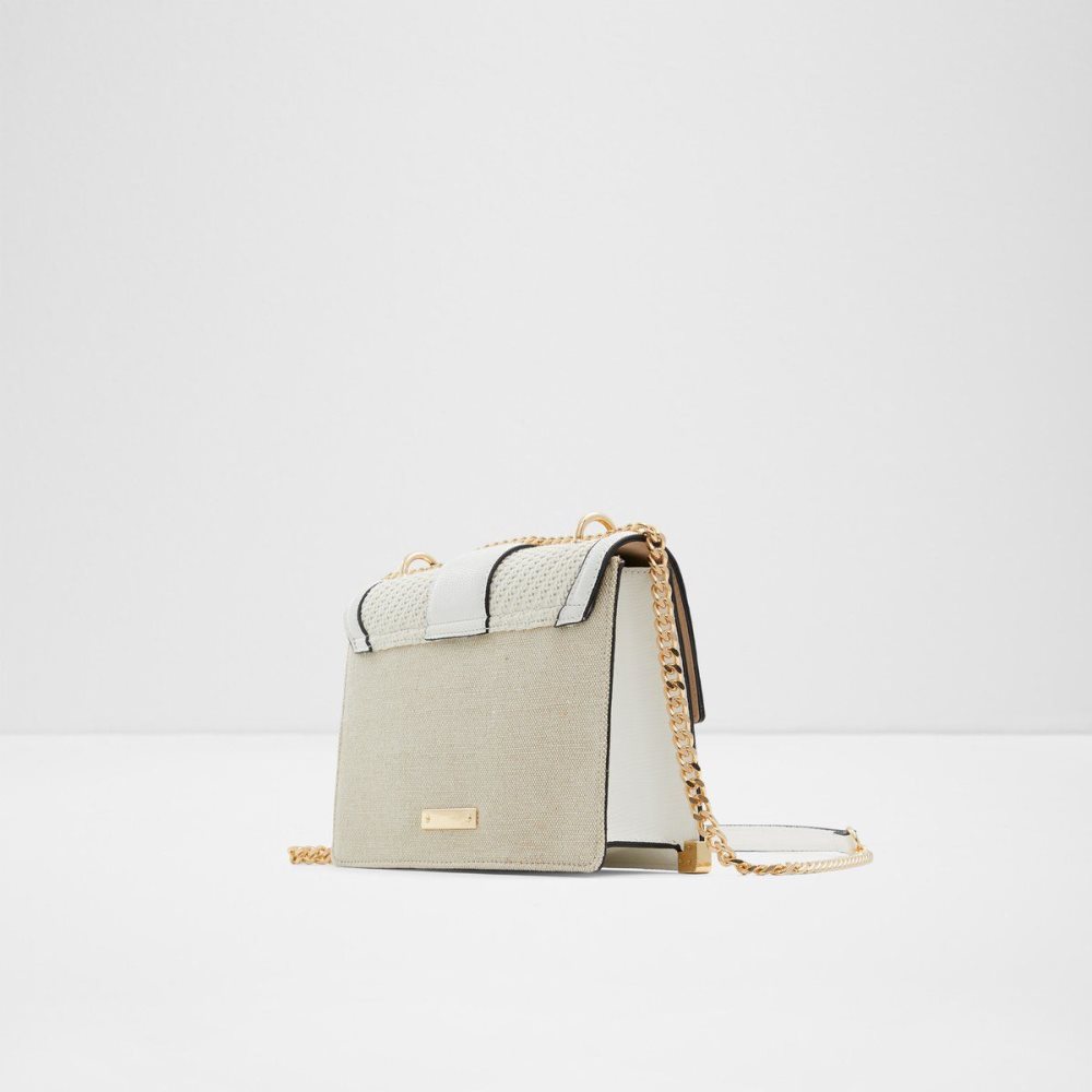 Dámské Crossbody Kabelky Aldo Elbaberiax Crossbody bag Bílé | 84503UETA