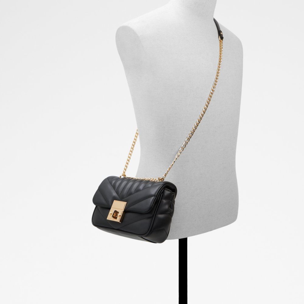 Dámské Crossbody Kabelky Aldo Haowiaax Crossbody bag Černé | 01489ALOG