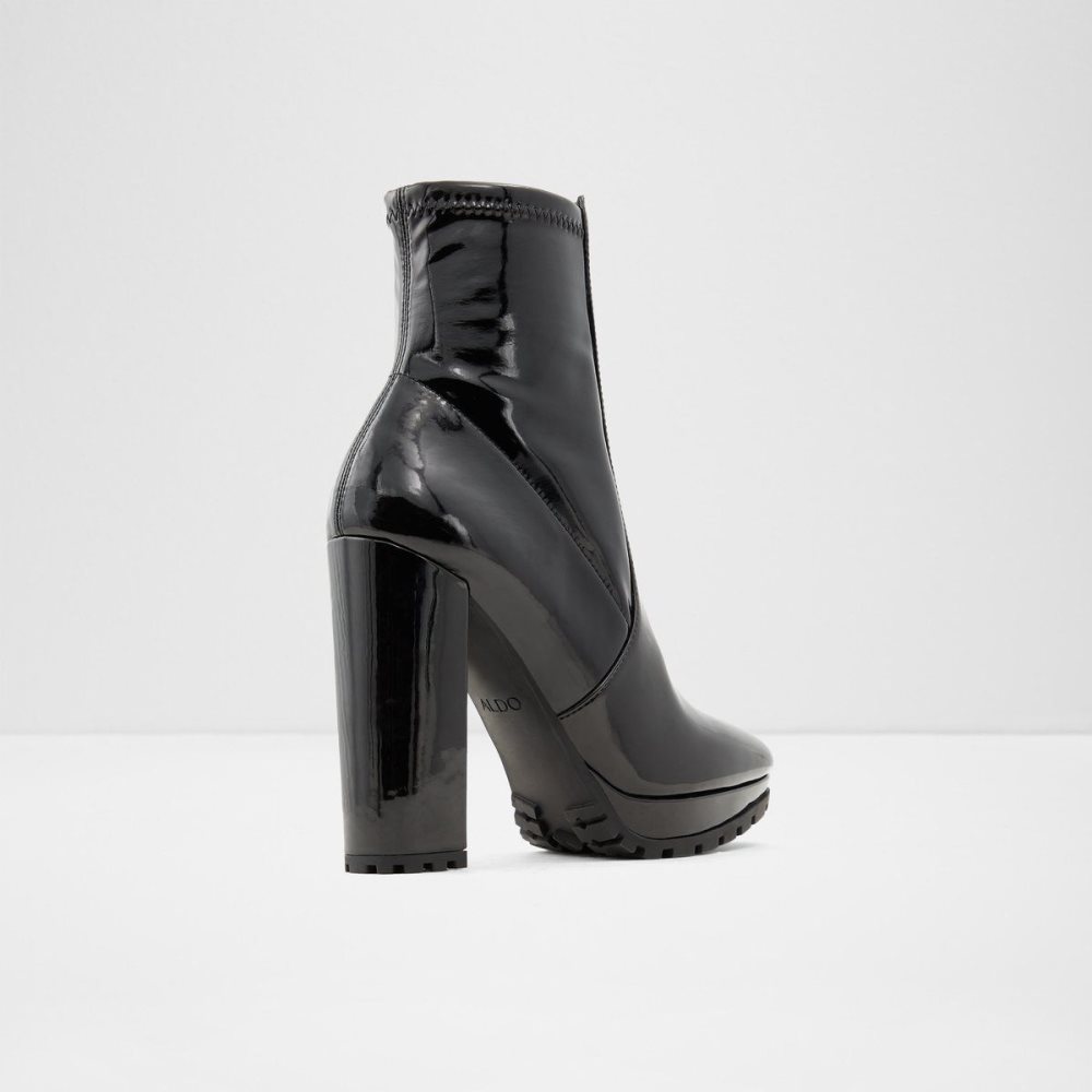 Dámské Kotníkové Boty Aldo Bridda Ankle boot - Block heel Černé | 49832OEXK