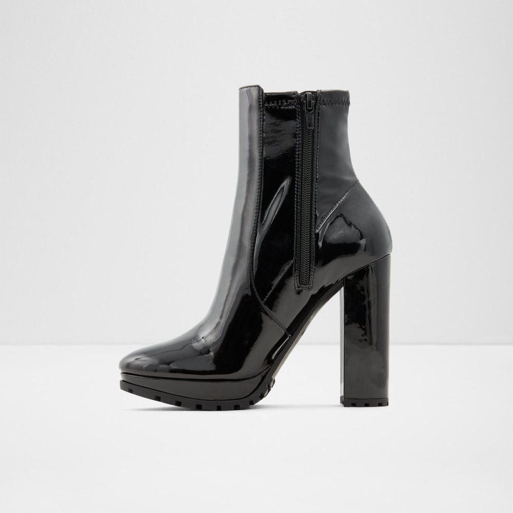 Dámské Kotníkové Boty Aldo Bridda Ankle boot - Block heel Černé | 49832OEXK