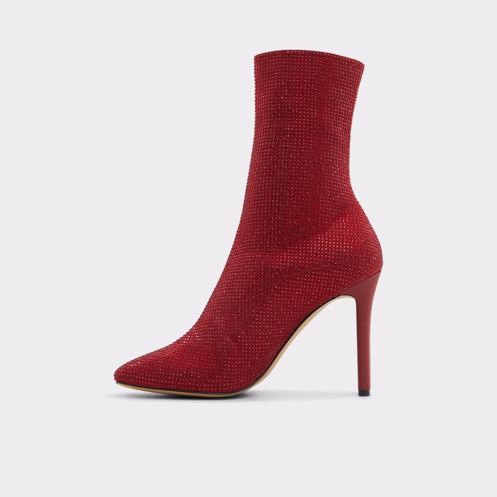 Dámské Kotníkové Boty Aldo Delylah Ankle boot - Stiletto heel Červené | 35849PLMJ