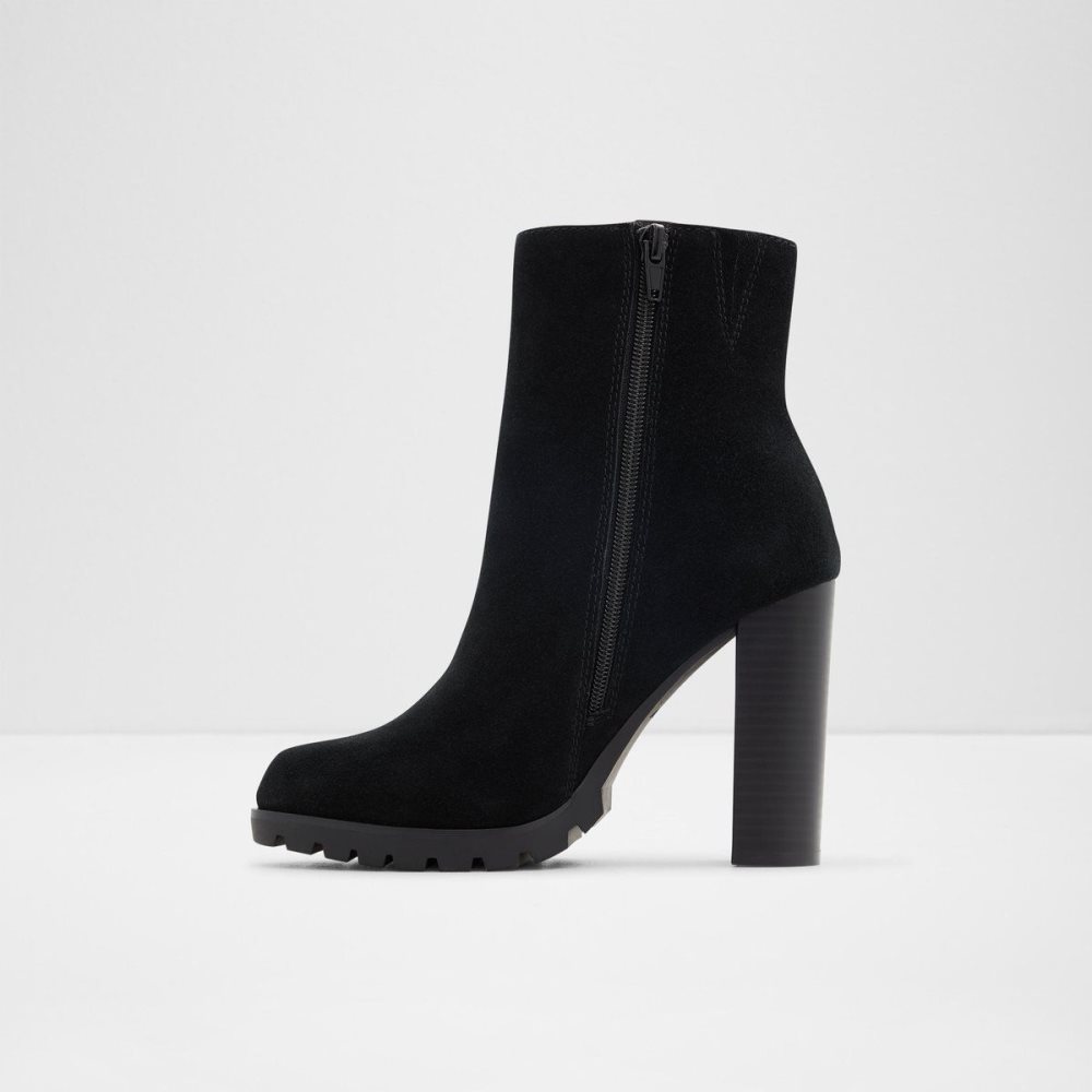 Dámské Kotníkové Boty Aldo Doria Ankle boot - Lug sole Černé | 69415BGQL