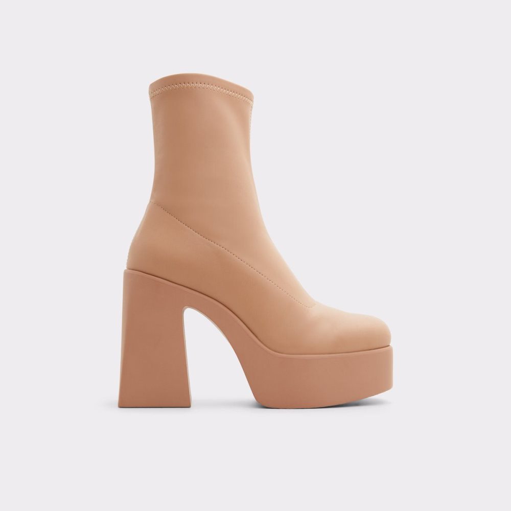 Dámské Kotníkové Boty Aldo Grandstep Platform ankle boot Béžový | 89150VZIE