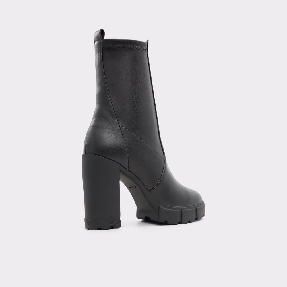 Dámské Kotníkové Boty Aldo Ilanna Ankle boot - Lug sole Černé | 47032QOGN