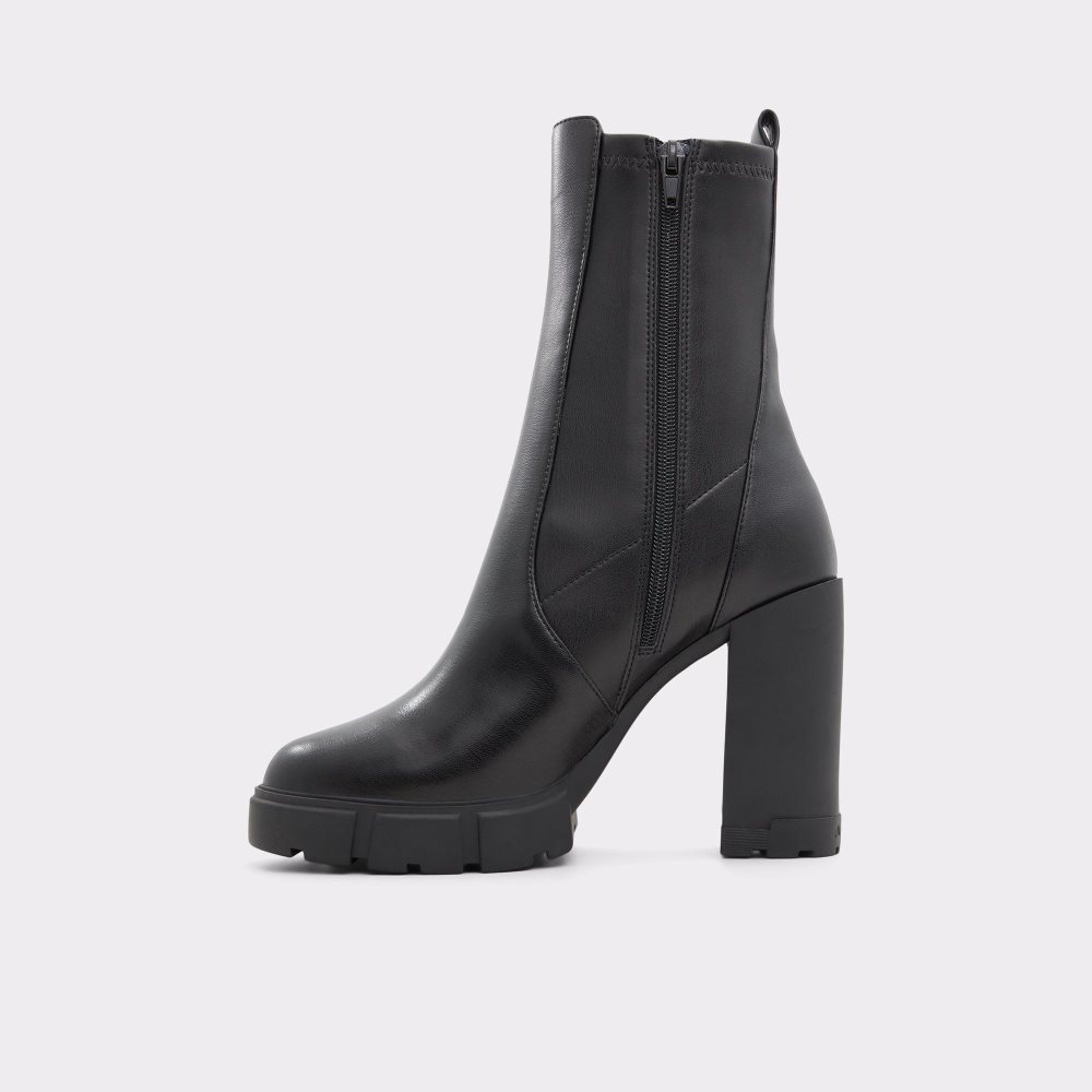 Dámské Kotníkové Boty Aldo Ilanna Ankle boot - Lug sole Černé | 47032QOGN