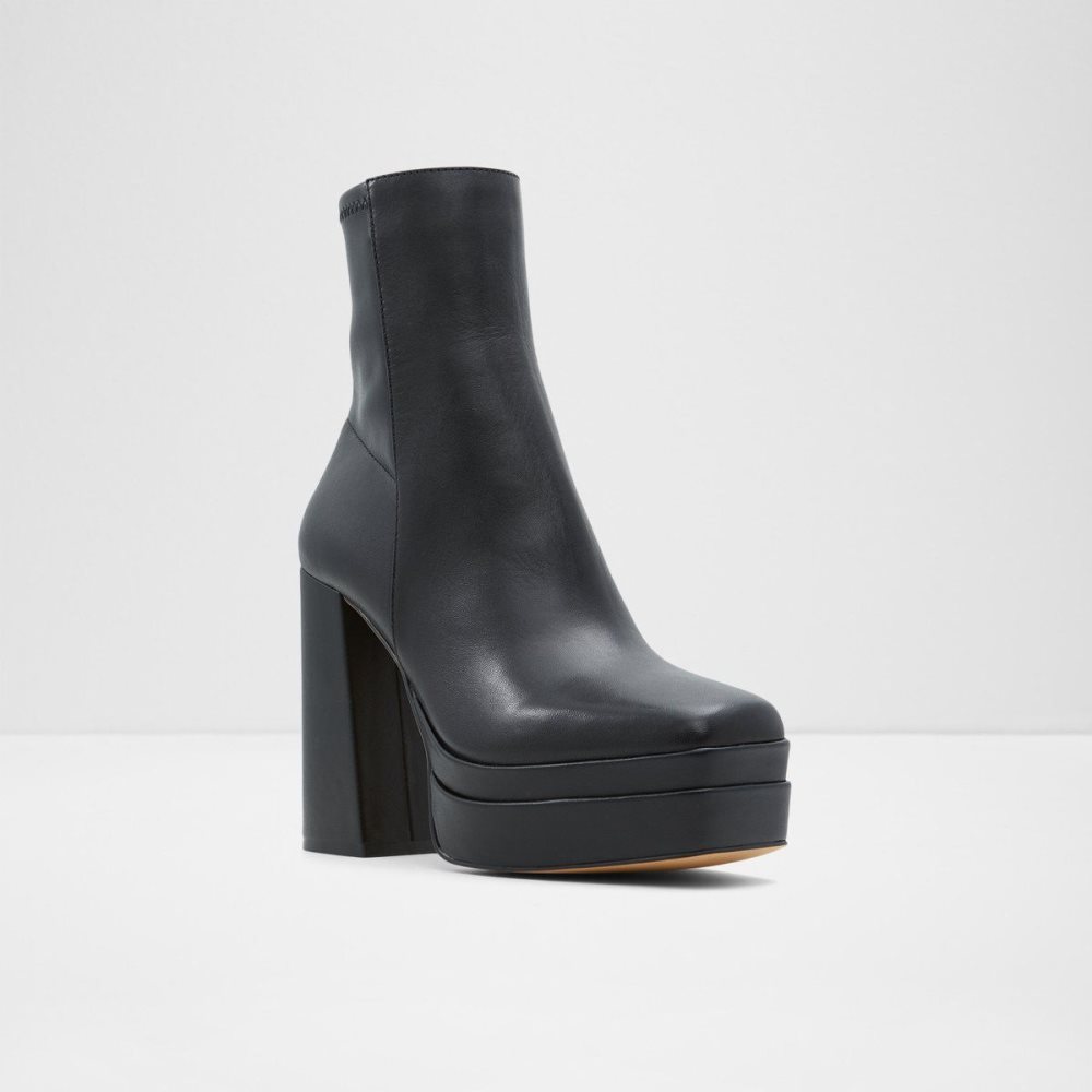 Dámské Kotníkové Boty Aldo Mabel Platform ankle boot - Plateforme Černé | 36708ITVO