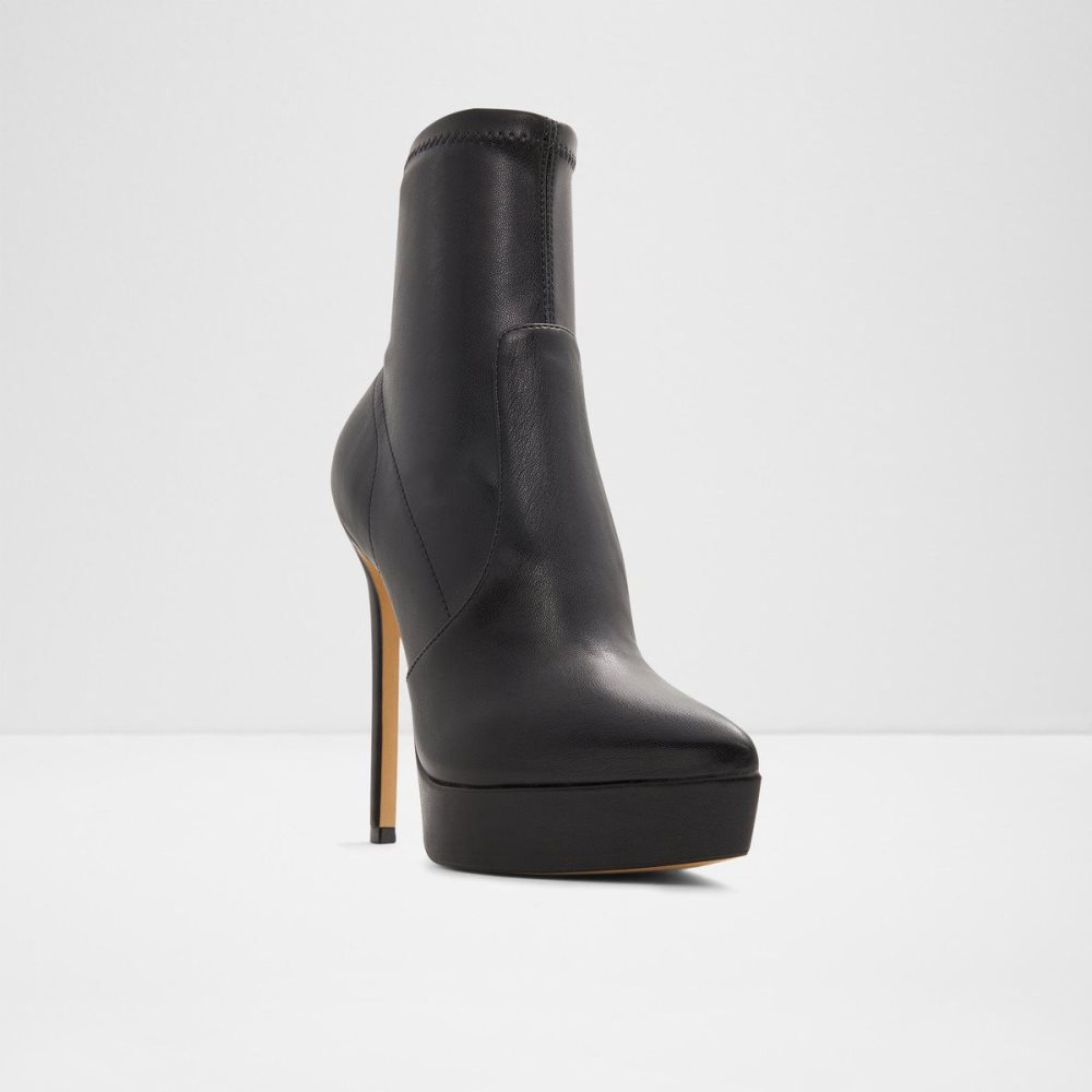 Dámské Kotníkové Boty Aldo Patrickus Ankle boot - Stiletto platform Černé | 61502UIFG