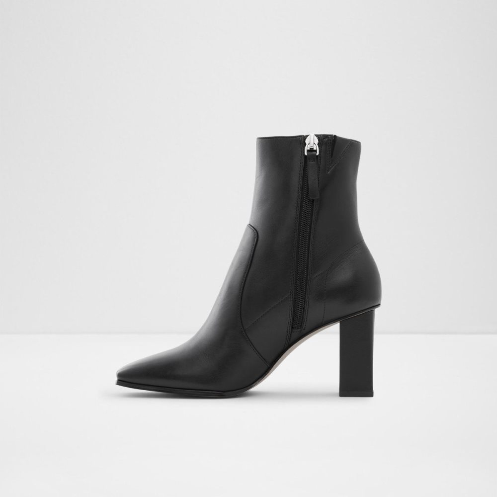 Dámské Kotníkové Boty Aldo Theliven Ankle boot - Block heel Černé | 57423IFHQ