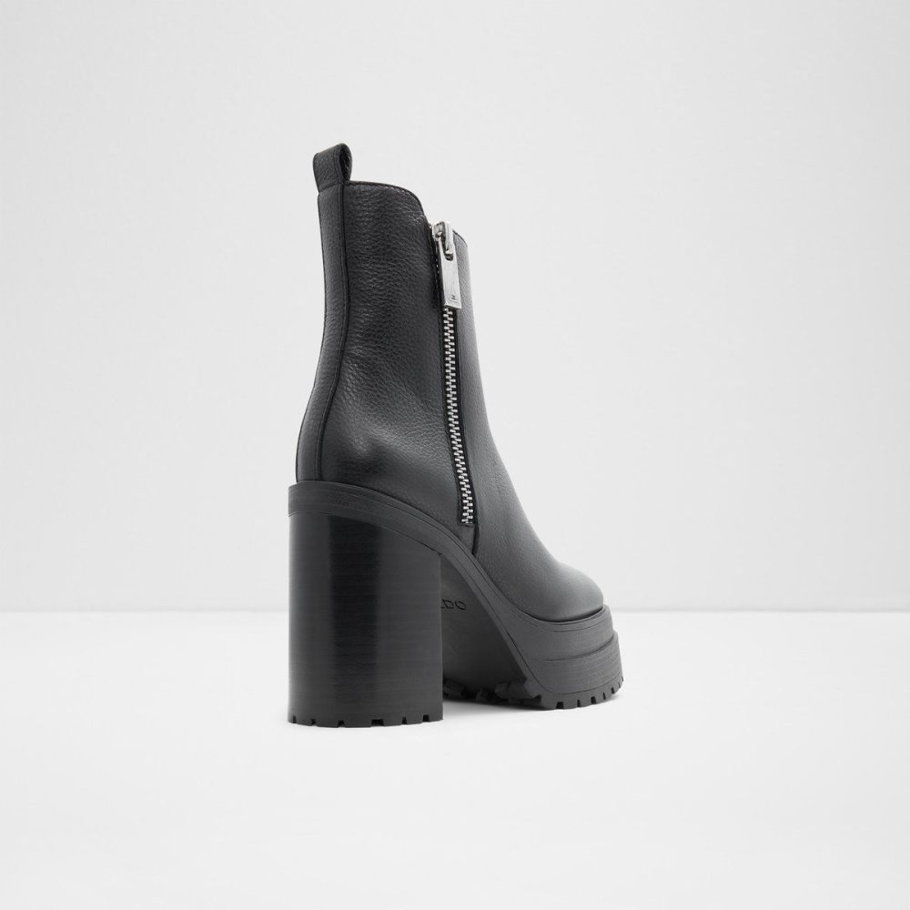 Dámské Kotníkové Boty Aldo Upside Platform ankle boot - Lug sole Černé | 86593WVOG