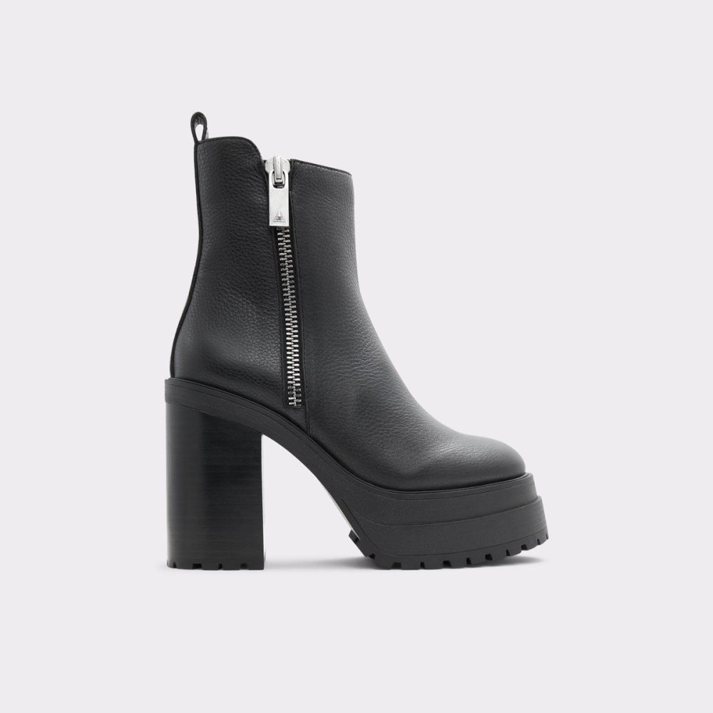 Dámské Kotníkové Boty Aldo Upside Platform ankle boot - Lug sole Černé | 86593WVOG