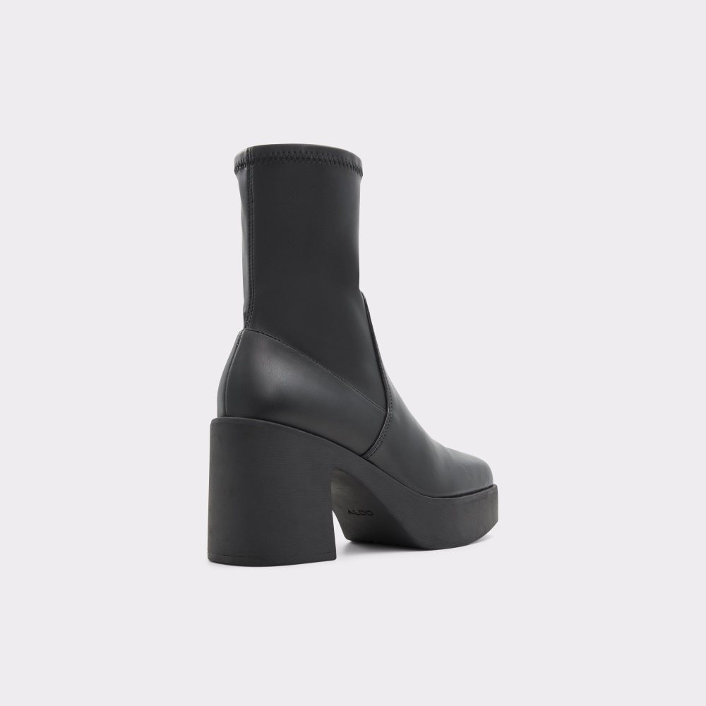 Dámské Kotníkové Boty Aldo Upstep Ankle boot Černé | 06875JYEZ