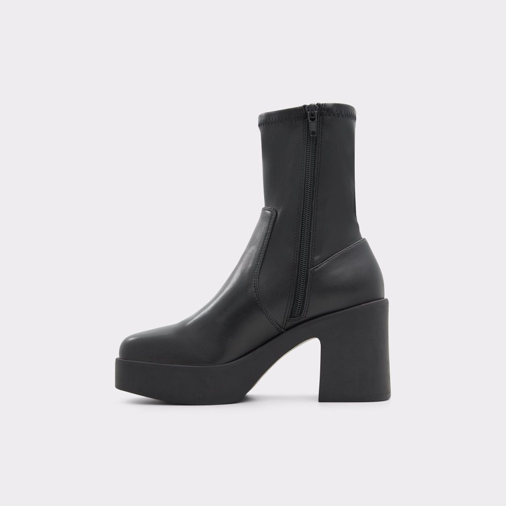 Dámské Kotníkové Boty Aldo Upstep Ankle boot Černé | 06875JYEZ