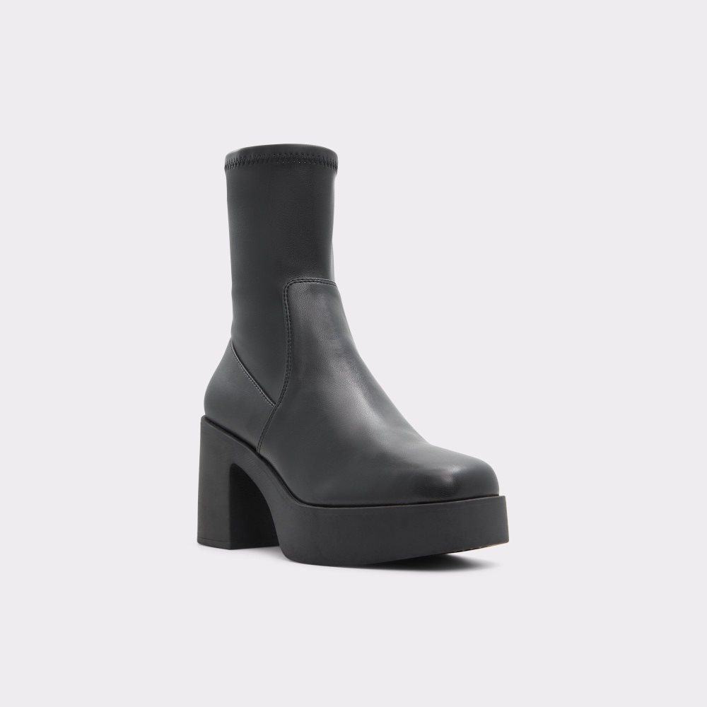 Dámské Kotníkové Boty Aldo Upstep Ankle boot Černé | 06875JYEZ