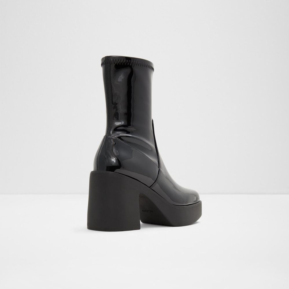 Dámské Kotníkové Boty Aldo Upstep Ankle boot Černé | 69312VBJU