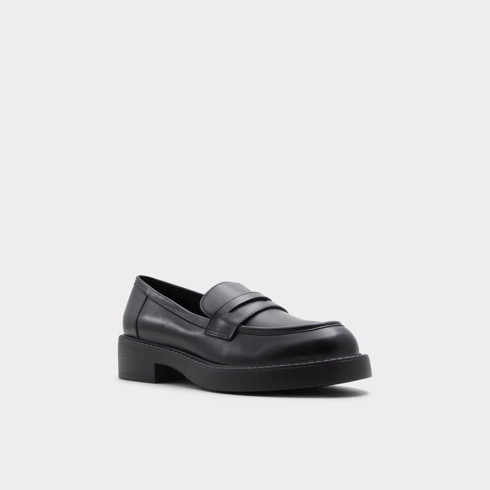 Dámské Loafers Aldo Bigplan Loafer - Lug sole Černé | 50671FPIM