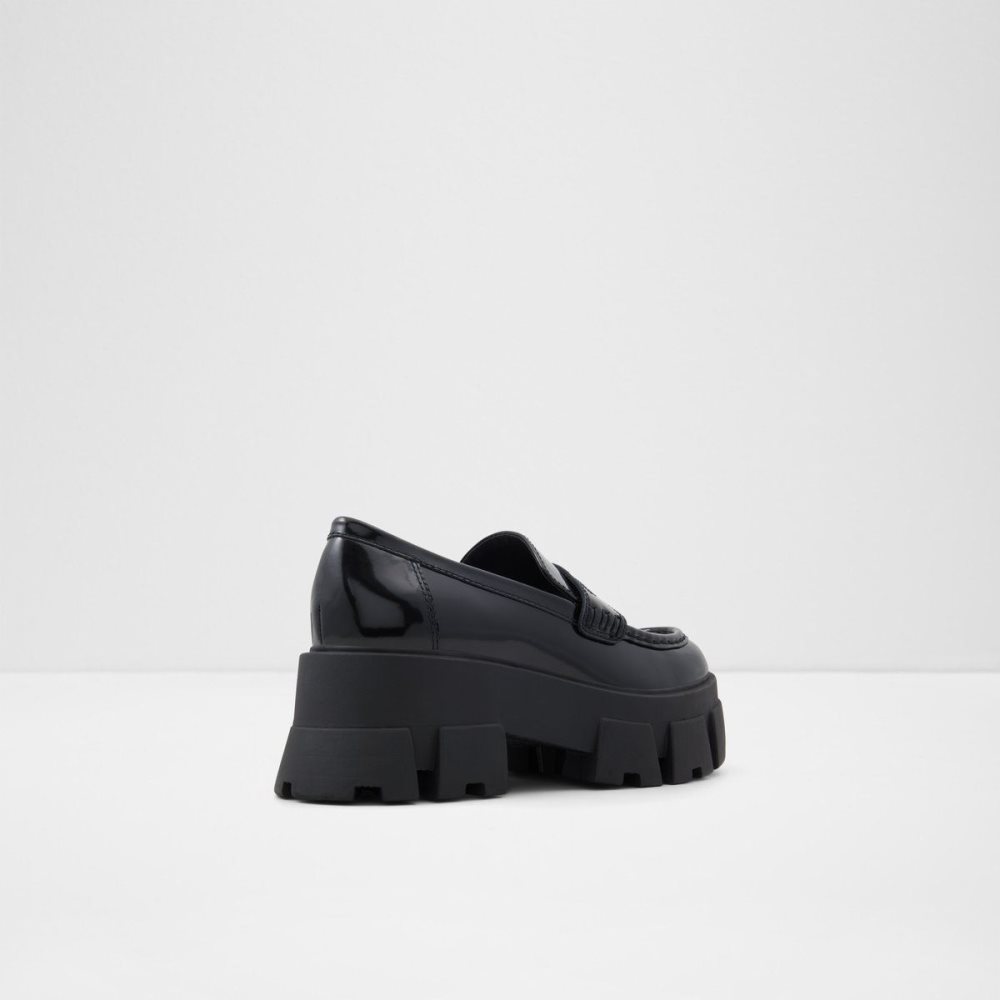 Dámské Loafers Aldo Bigshow Loafer - Lug sole Černé | 34962TWIF