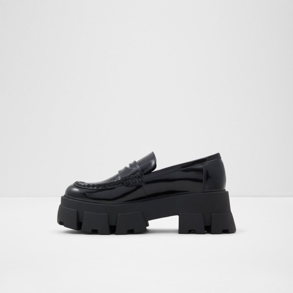 Dámské Loafers Aldo Bigshow Loafer - Lug sole Černé | 34962TWIF