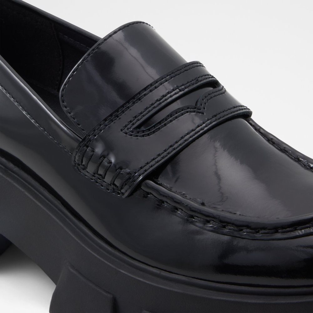 Dámské Loafers Aldo Bigshow Loafer - Lug sole Černé | 34962TWIF