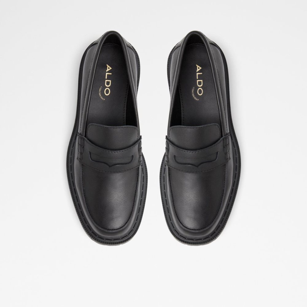 Dámské Loafers Aldo Bigstrut Loafer - Lug sole Černé | 10365CKNF